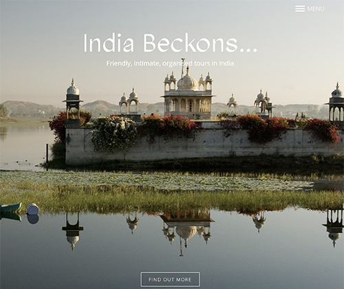 India Beckons travel website