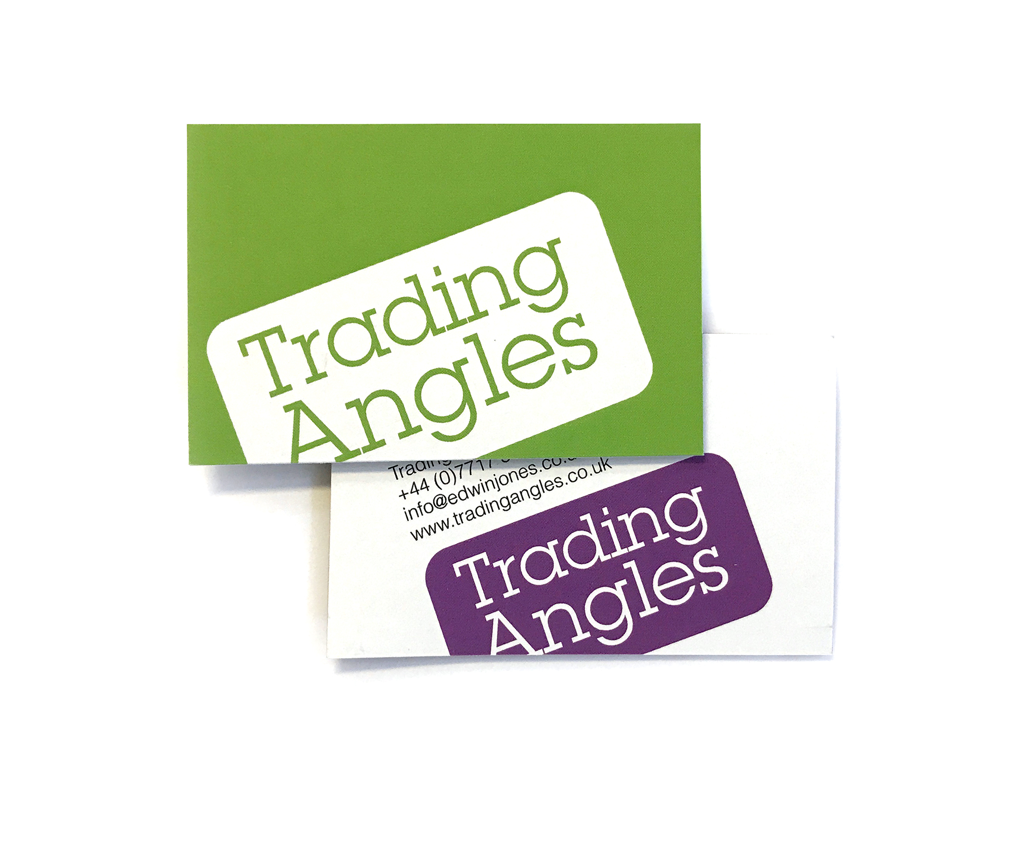 Brand identity for Trading Angles
